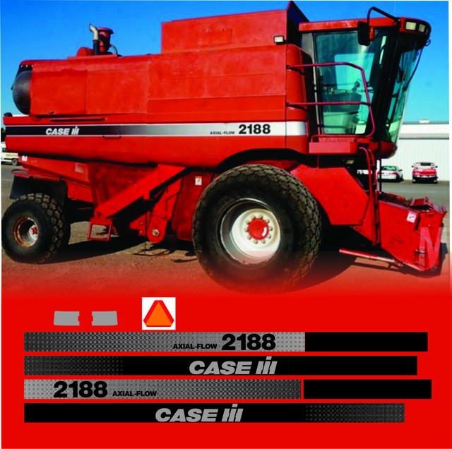 Case IH 2188 Combine Harvester Decals / Adhesives / Stickers Complete