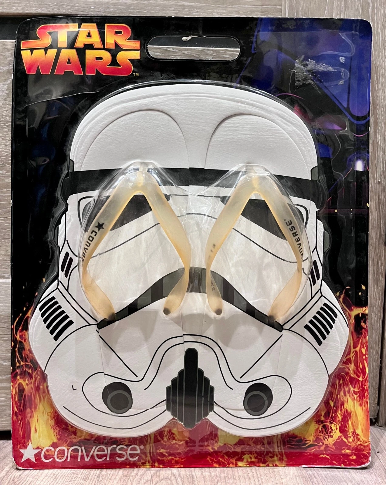 ESTREMAMENTE RARO 2005 Star Wars x Converse Giappone Tokyo Edizione Limitata Memorabilia