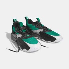 Size 13 - Adidas Dame Certified EXTPLY 2.0 Black Court Green for