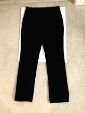 JAG High Rise Straight Leg Pull On Corduroy Jeans Black Womens 16/33