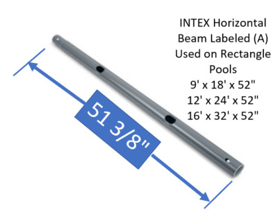 Intex Horizontal Beam  A  Ultra XTR Part # 10919 or  10920 or  10921  NEW ! !