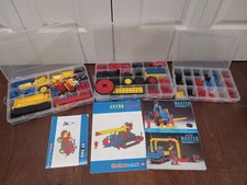 Fischertechnik Motor Master Retro Toys rare Lot of Mix Parts Looks Complete