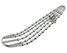 F R ORIGINAL LOWRIDER CHROME TWISTED BANANA SEAT PAN FOR 20" BlKE/BlCYCLES