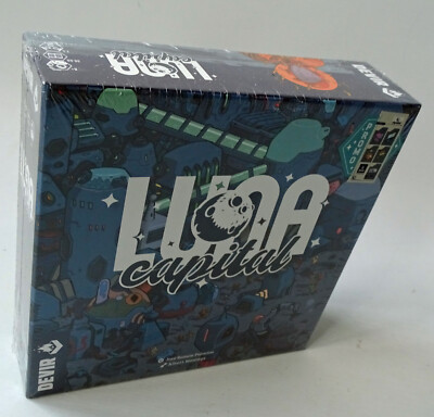 Devir Games - Luna Capital für 2-4 Spieler Englische Ausgabe 8+ Neu
