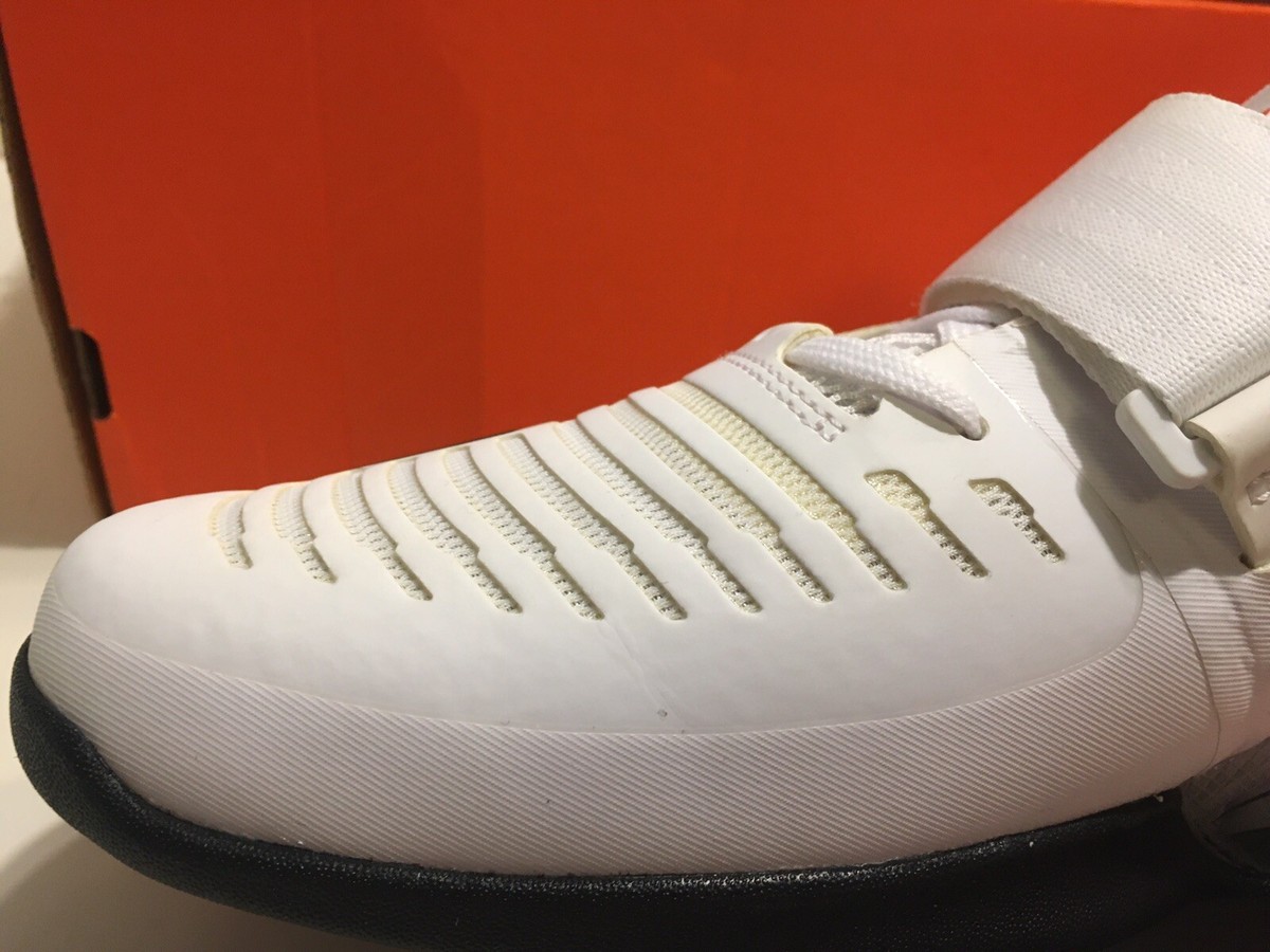 Nike Romaleos 3 Men\'s Size 13 Weightlifting Shoes White Black 852933-100 Nike Romaleos 3 Weightlifting Training Shoes Men main image 2