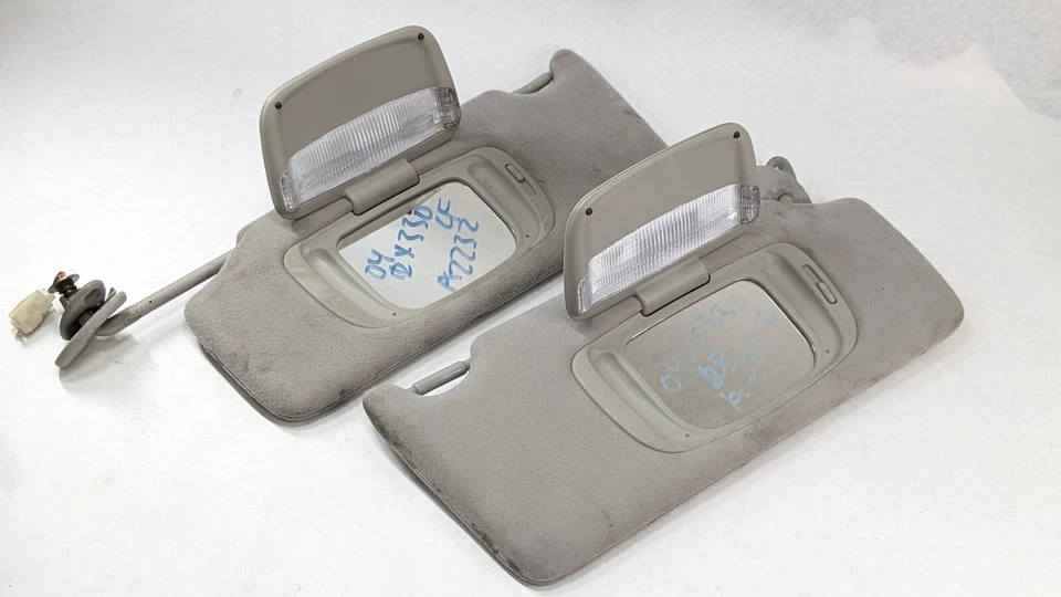 Juego de pares de parasoles grises para Lexus RX330 RX350 RX400H 2004-2009 lado del conductor pasajero Foto 2 de 4