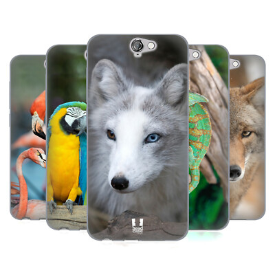 HEAD CASE DESIGNS FAMOUS ANIMALS SOFT GEL CASE & WALLPAPER FOR HTC ONE A9