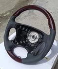 98-06 Mercedes S600 W220 & CL500 W215 Steering Wheel Walnut Black Leather Sport