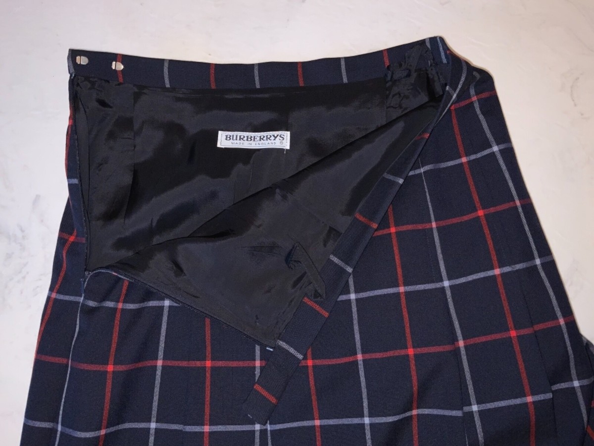 スカート BURBERRY Burberry check print wool long skirt Burberry check print wool long skirt BURBERRY - Nugnes1920