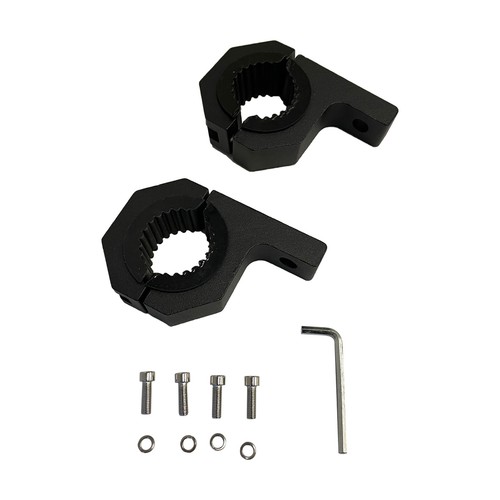 Mounting Bracket Clamp For LED Light Bar Antenna HID ARB 35-50mm Roof Rack Nudge - Picture 4 of 4