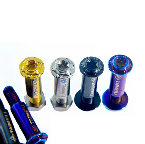 Tornillos de titanio M6 rosca Len 14 mm para bomba hidráulica de empuje de motocicleta Powerhouse - Imagen 4 de 29