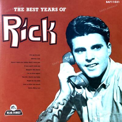 Rick Nelson - The Best Years Of Rick GER Maxi 2021 Coloured Vinyl + Insert |