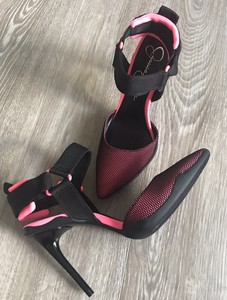 jessica simpson neon heels