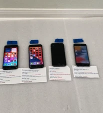 Lot of 4 Apple Iphone SE 64gb 128gb , 6S -32gb  as is for parts Please Read!!!!!