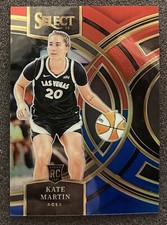 2024 Panini Select WNBA /399 Premier Level Red & Blue Prizm #144 Kate Martin...