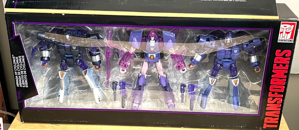 Transformers Platinum Edition ~ Armada of Cyclonus Set w/ Scourge & Sweep ~ NIP - Image 4 of 4