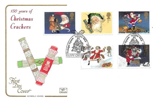 1997 Christmas, Cotswold FDC (unaddressed),  Trafalgar Square - London WC2 SpHS