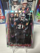 2025 Topps Chrome Football- Xavier Watts (RC) Raywave! #393