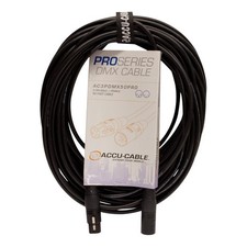 Accu-Cable 3-Pin DMX Pro Production Grade Cable, 50 ft