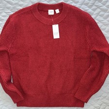 GAP KIDS S 6-7 Red Sweater BOY/GIRL NWT