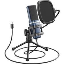 Professional Sounding USB Microphone - Cardioid for Streaming  Recording