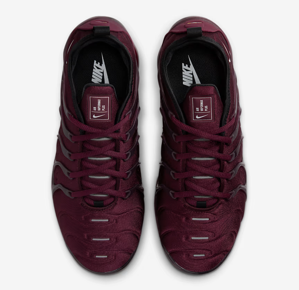 Nike Air VaporMax Plus Shoes Night Maroon Black Men's Size