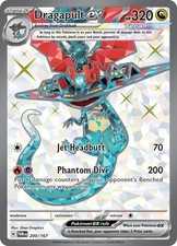 DRAGAPULT EX 200/167 TWILIGHT MASQUERADE POKEMON (ULTRA RARE, NM) on eBay