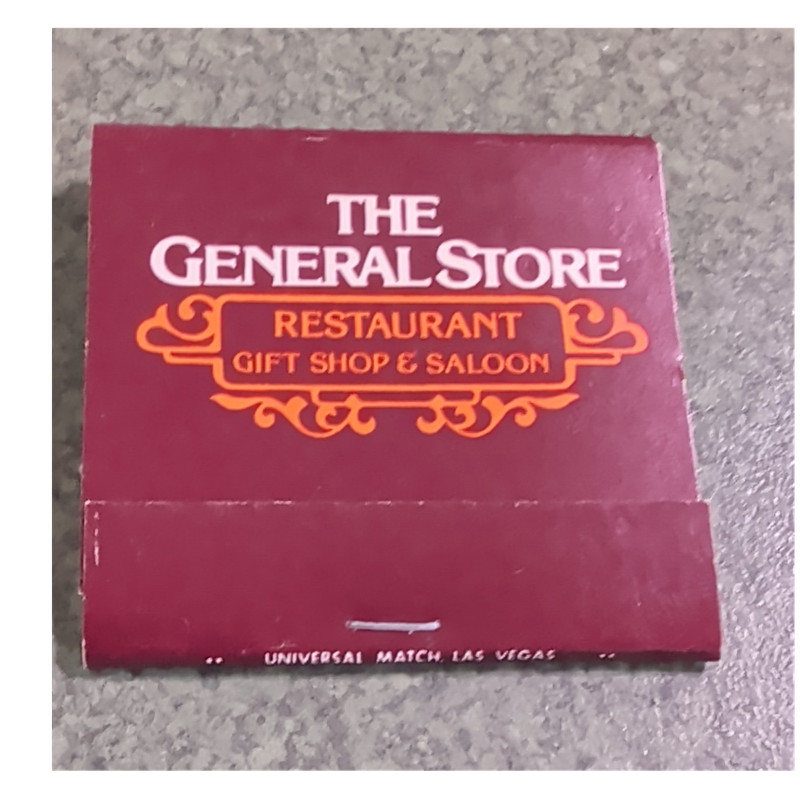 John Ascuaga's Nugget Hotel/Casino Reno Nevada Matchbook, Casino Theme