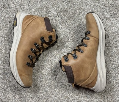 Merrell Ontario Mid Hiking Boots Size Men s 10.5 Brown Waterproof Vibram J53221