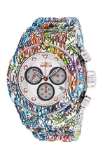 Invicta Bolt Swiss Ronda Z60 Caliber 34886 Graffiti Men's Watch 53mm