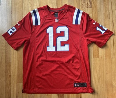 Tom Brady #12 New England Patriots Nike Jersey Men s Size XXL