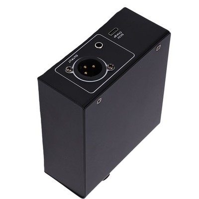 48V Phantom Power Supply With XLR Input Output Interface For Condenser Micro NEW