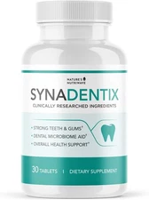 Synadentix Oral Care Tablets Natural Formula with Hydroxyapatite & Enzyme Blend