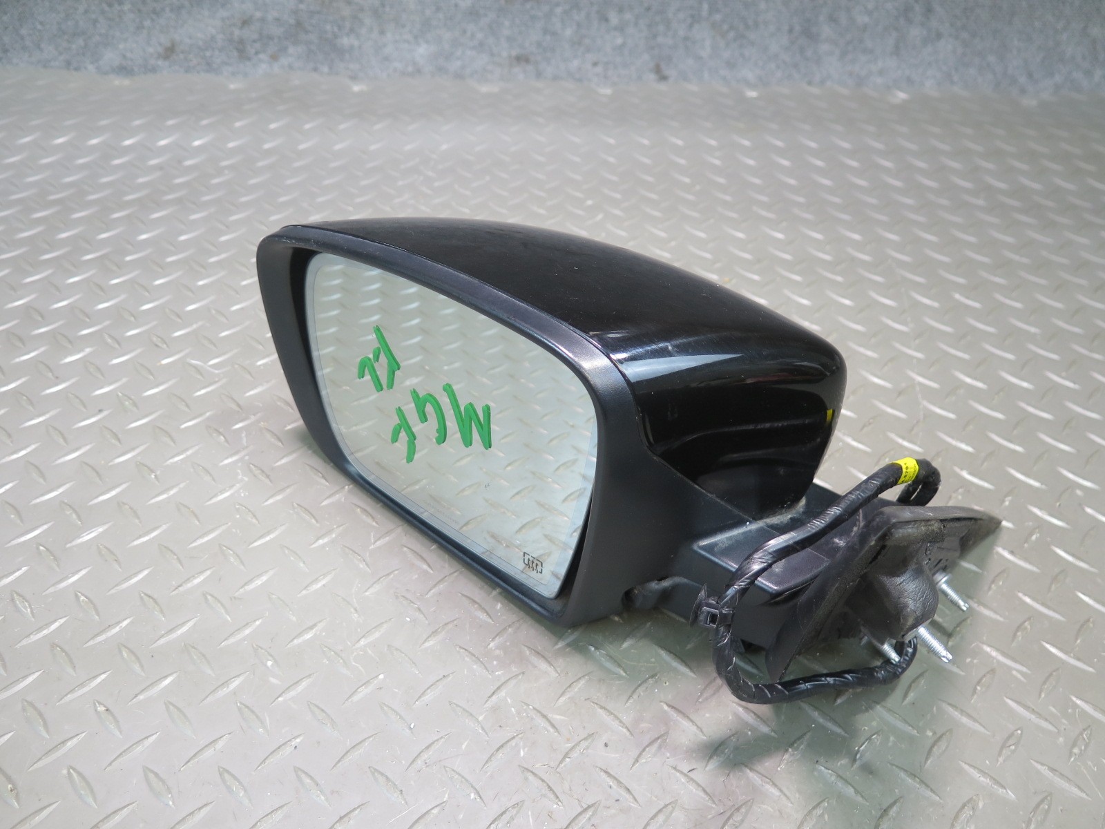 2014-2017 MASERATI GHIBLI M157 FRONT LEFT DOOR EXTERIOR SIDE VIEW MIRROR BLACK