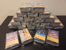 Bulk Lot of 100 Lorcana Cards 90 U/UC, 6 Rare, 2 Super Rare, 2 Cold Foil
