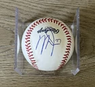 Mike Trout Signed Rawlings Baseball Autograph OMLB Los Angeles Angels