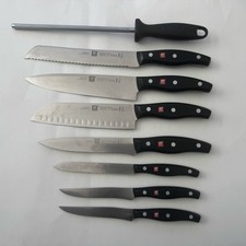 Zwilling JA Henckels Twin Signature 8pc Knife Set Made In Germany Ice Hardened