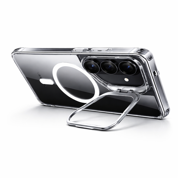 HandyhüLle FüR Galaxy S26 Mit Mag Esr Case Cover Etui Transparent / Silbern-image