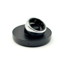 Oura Ring Gen 3 Horizon - Titanium - Size 09 - Silver - HEAVILY SCRATCHED 