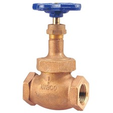 1/2inch NIBCO T235Y THREADED GLOBE VALVE 150 TFE BRONZE DISC