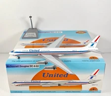 1/200 Inflight IF DC-8-62 United Airlines N8971U Very Rare