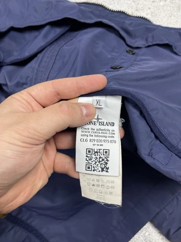 Vintage Stone Island 2012 Micro Reps Field Jacket Navy Blue Faded Color size XL image 11
