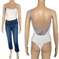 Le Lis Crisscrossed Bodysuit Size S