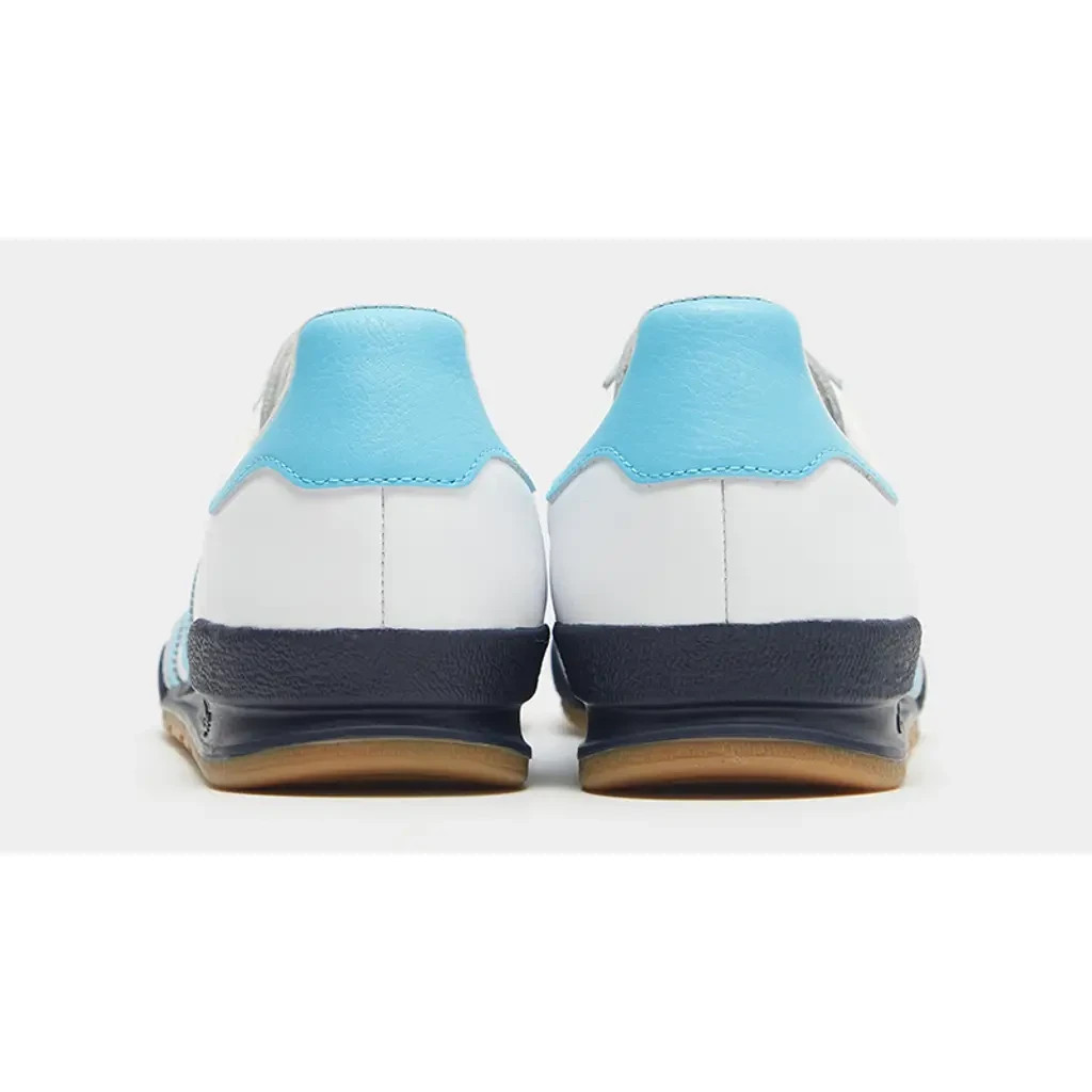  originals ジーンズ adidas Originals Jeans' Leather Men's Trainers White Bright Cyan