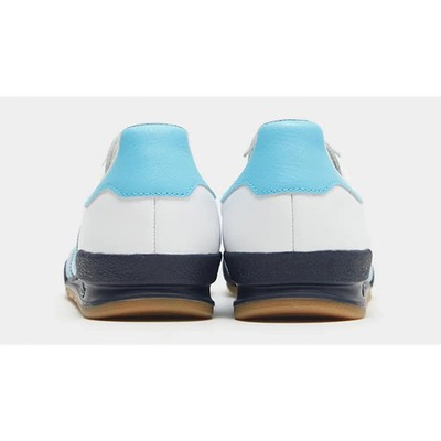 アディダス　ジーンズ adidas Originals Jeans' Leather Men's Trainers White Bright Cyan