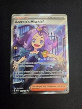 Pokemon Acerola's Mischief 165/132 Ultra Rare Me01 Mega Evolution English EN NM