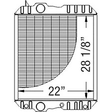 Radiator Fits 4700 4710 4890 4895 7600 7610 7700 7710 7800 7810 Re50311 Re63188