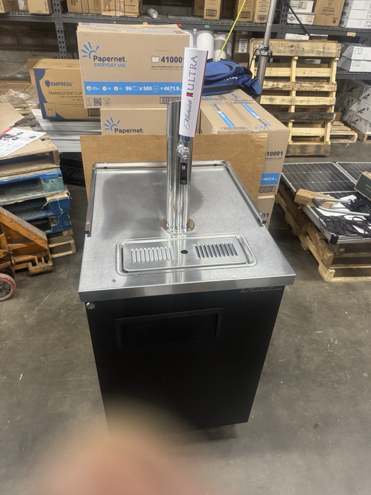 verdadero TDD-1 NEGRO barril único cerveza barril caja kegorator bar