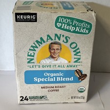 Newman's Own Organics Special Blend Coffee K-Cups, 24/Box Exp10/26