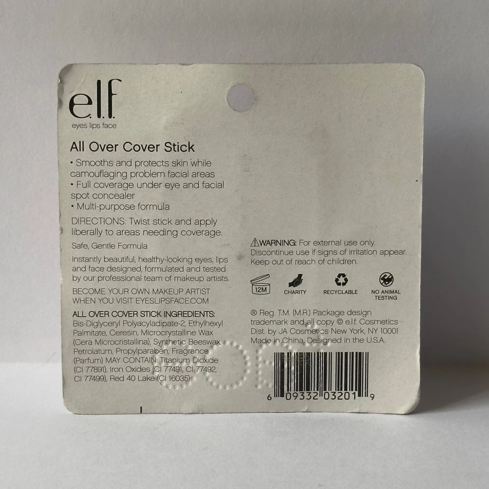 E.L.F. Barra All Over Color 3201 beige albaricoque 0,14 oz Foto 2 de 4